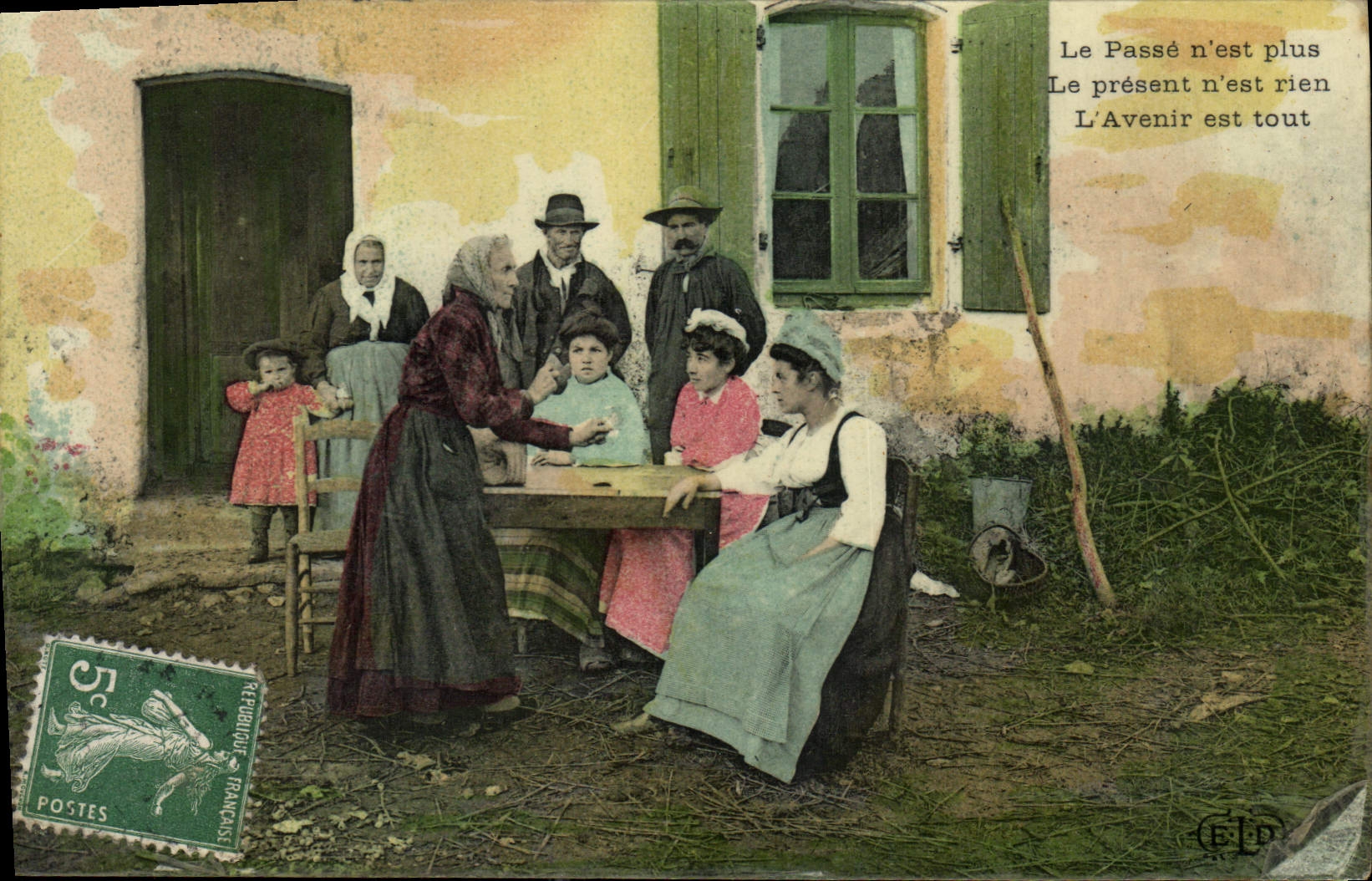 CPA Le Passe n'est plus 