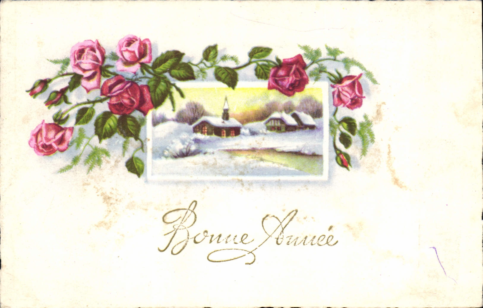 CPA Fantaisie Fleurs