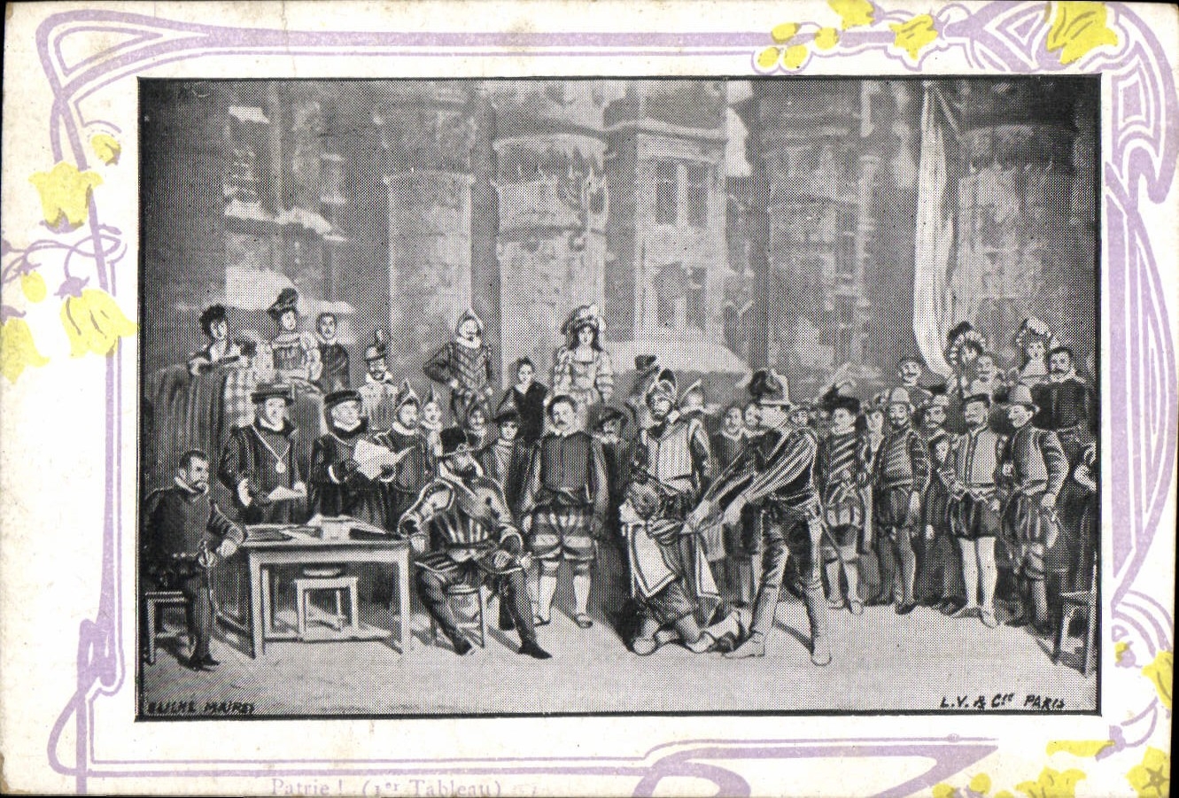 CPA Patrie L Tableau 