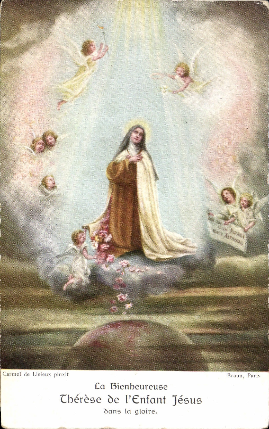 CPA La Bienheureuse Cherese de l'Enfant Jesus dans la gloire 