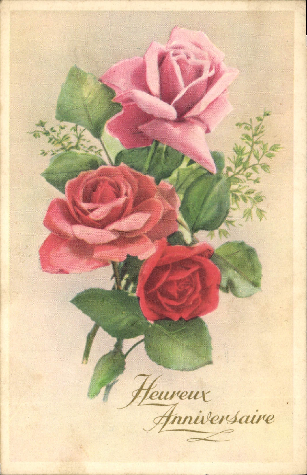 CPA Fantaisie Fleurs