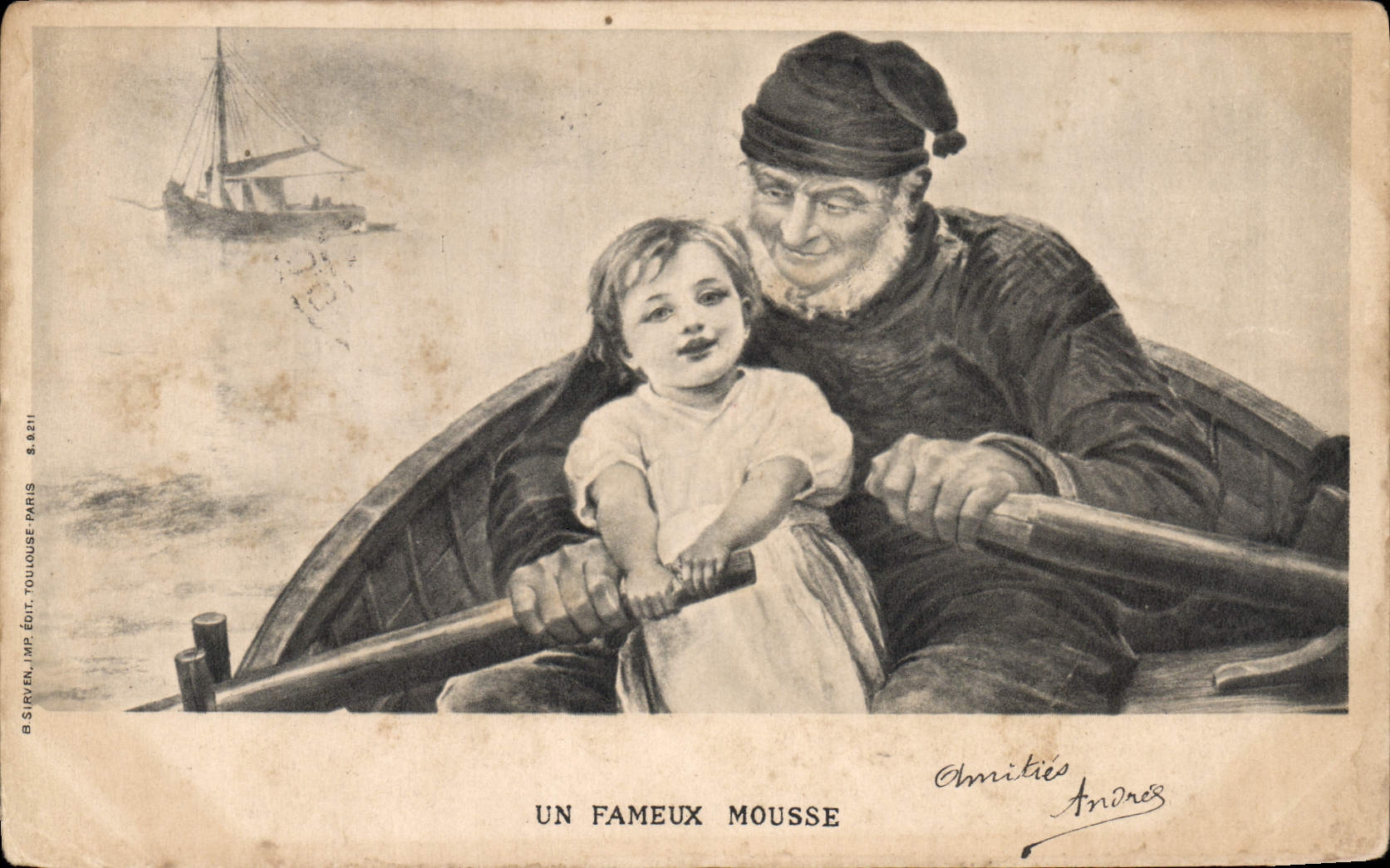 CPA Un Fameux Mousse 