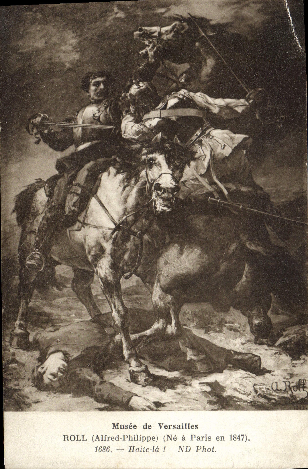 CPA Musee de Versailles Roll Alfred Philippe 