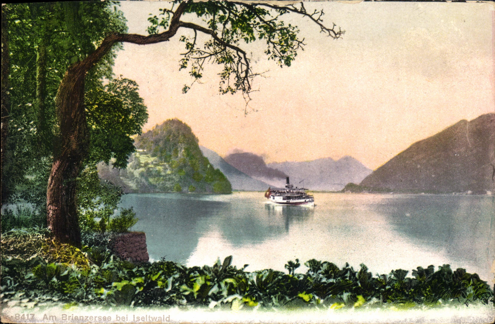 CPA Baiz Am Brienzersee bei Iseltwaid 