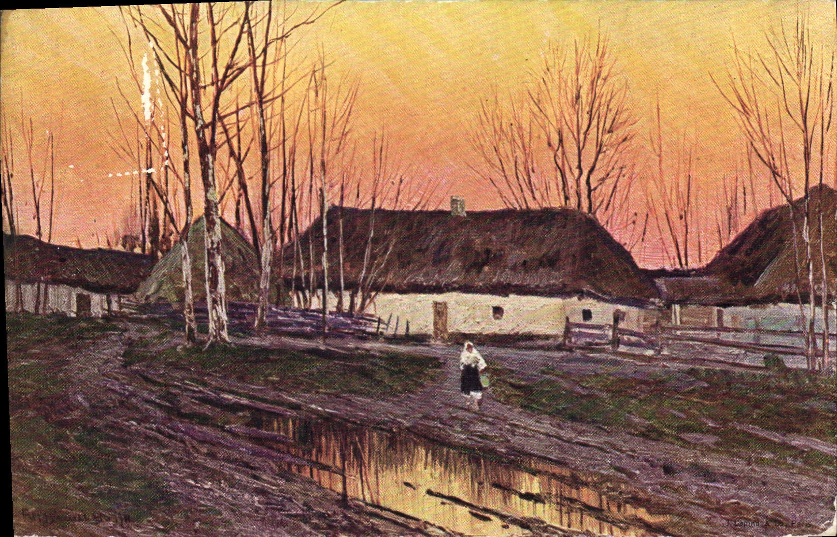 CPA Wasiliefr Coucher de soleil