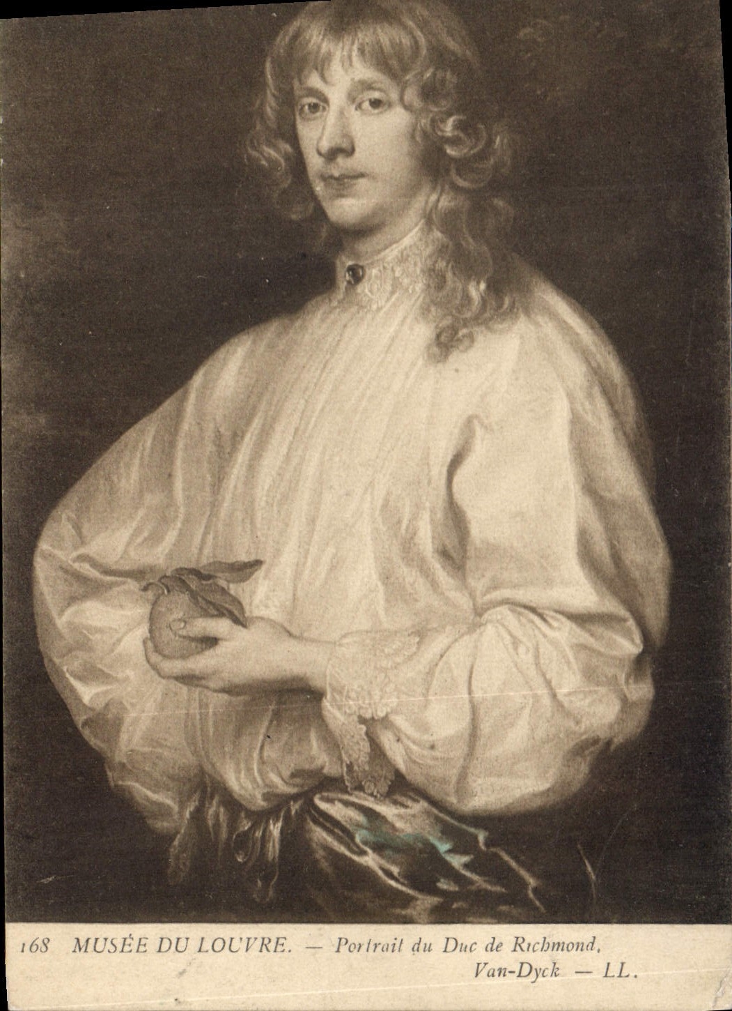 CPA Musee de Louvre Portrait de Duc de Richmond  Van Dyck