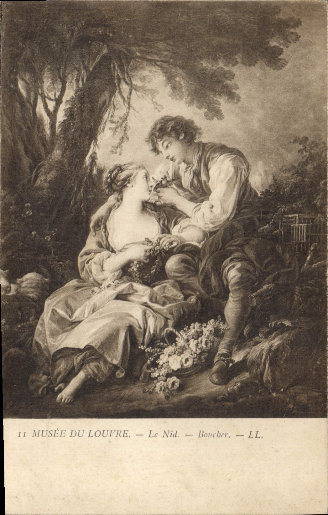 CPA Musee de Louvre Le Nid Boucher 