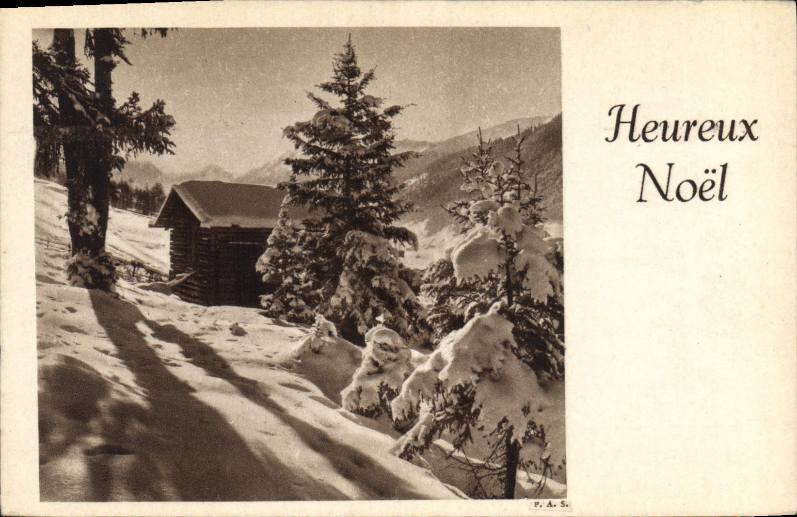 CPA Heureux Noel 