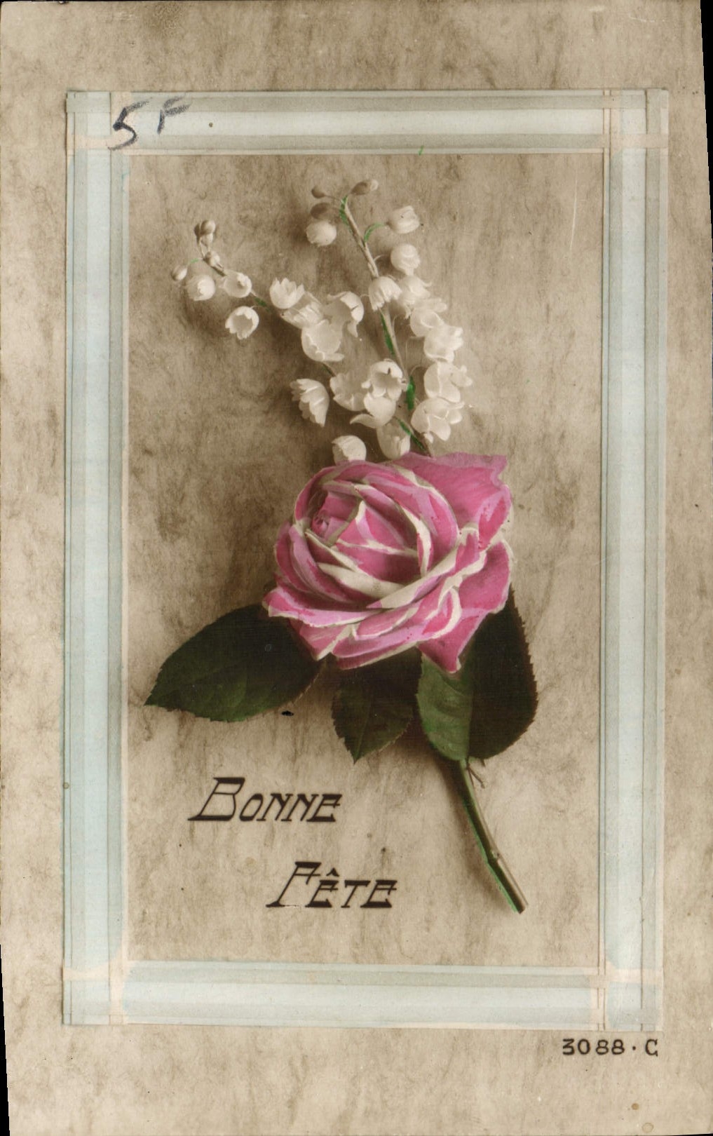 CPA Fantaisie Fleurs