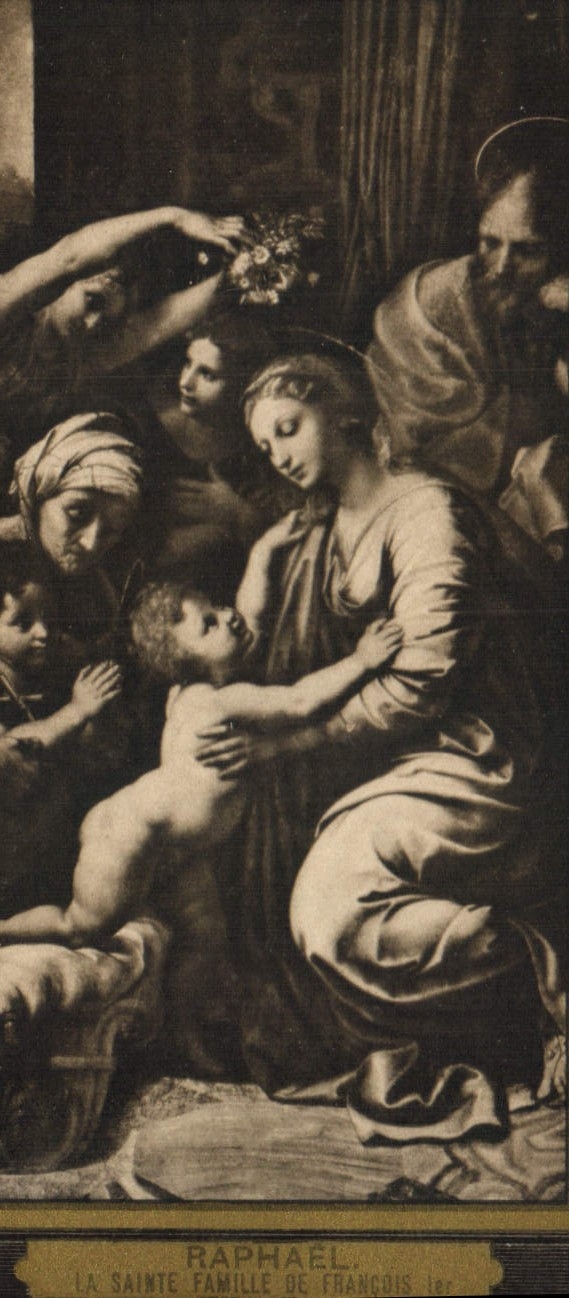 CPA Raphael La Sainte Famille de Francois I 
