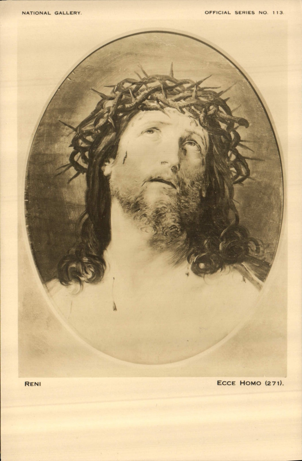 CPA National gallery Reni Ecce Homo 