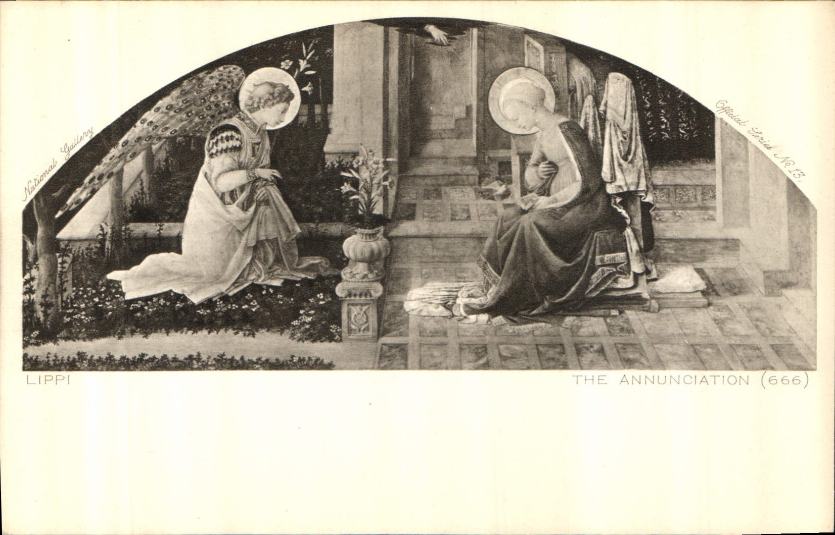 CPA National gallery Lippy Annunication 