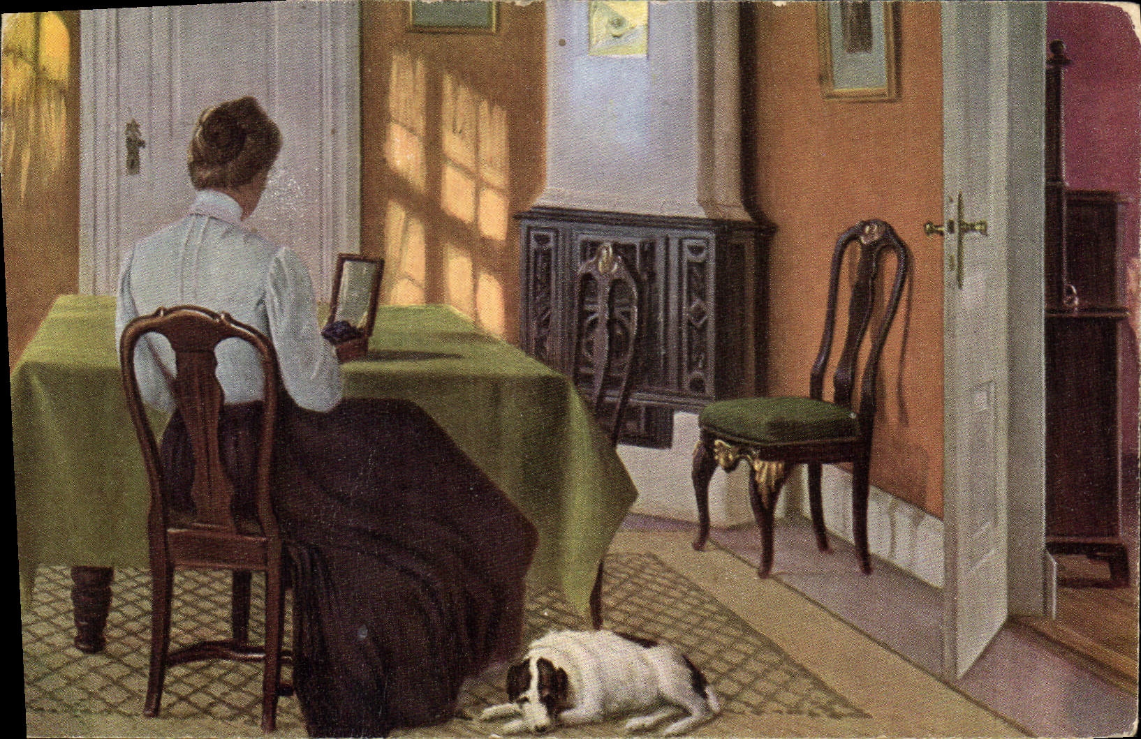 CPA Danische Kunst  Sigvard Hansen