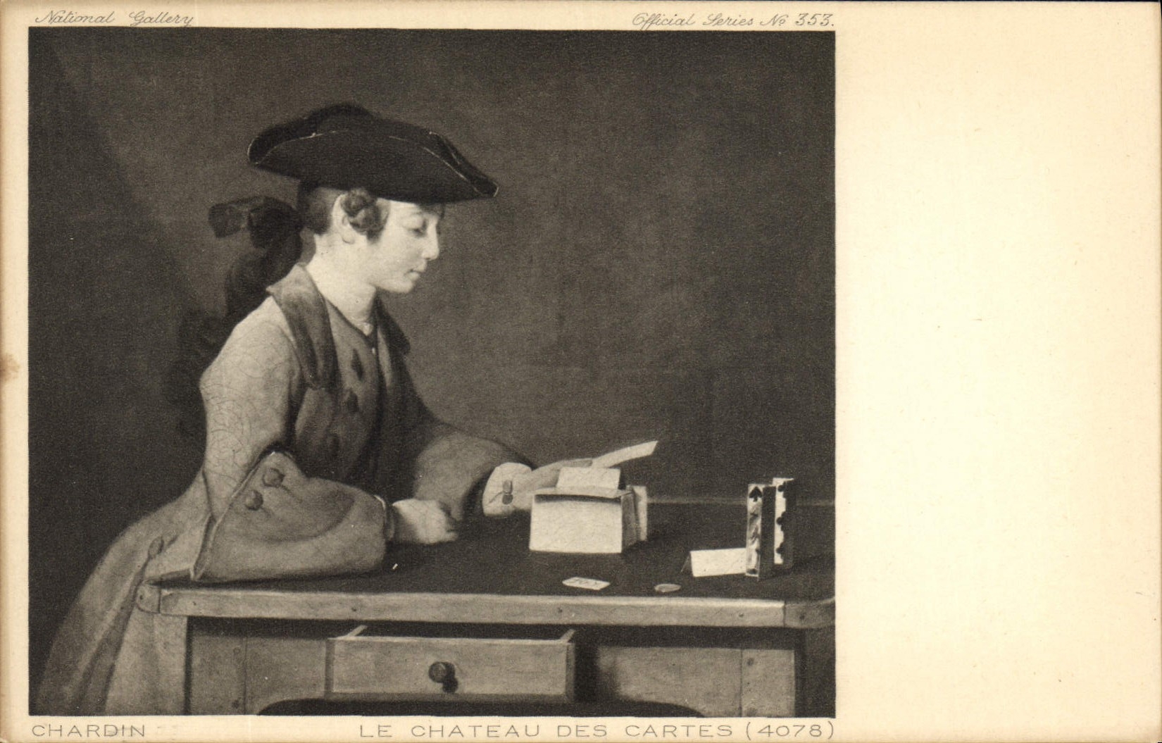 CPA Charoin Le Chateau des Cartes 