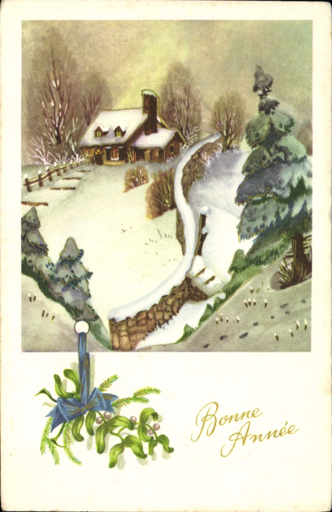CPA Bonne Annee 