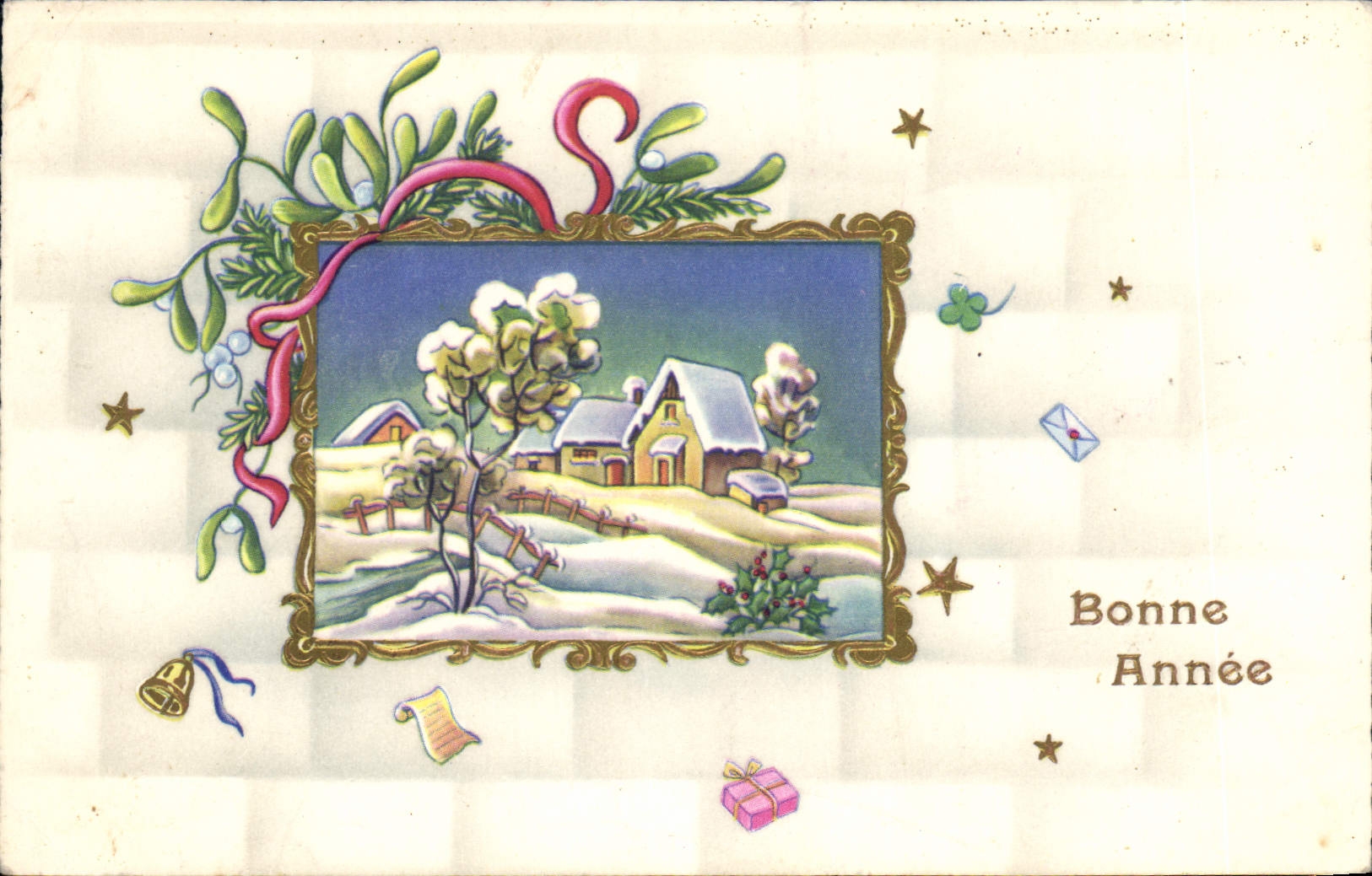 CPA Bonne Annee 