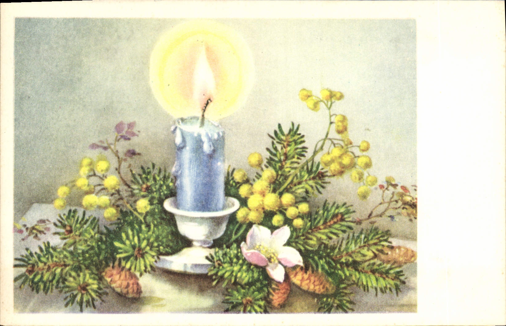 CPA Fantaisie Fleurs