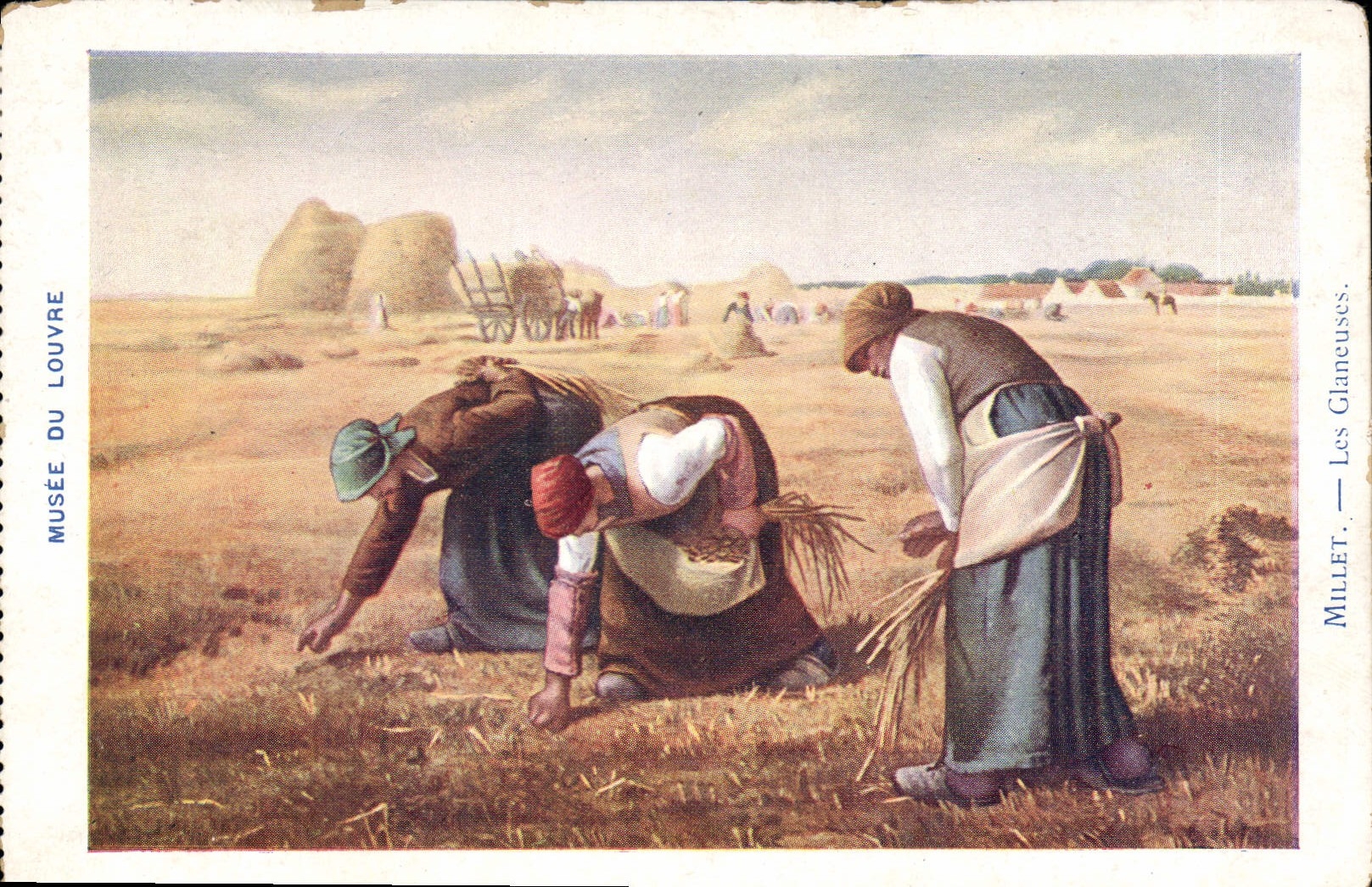 CPA Musee du Louvre Millet Les Glaneuses 