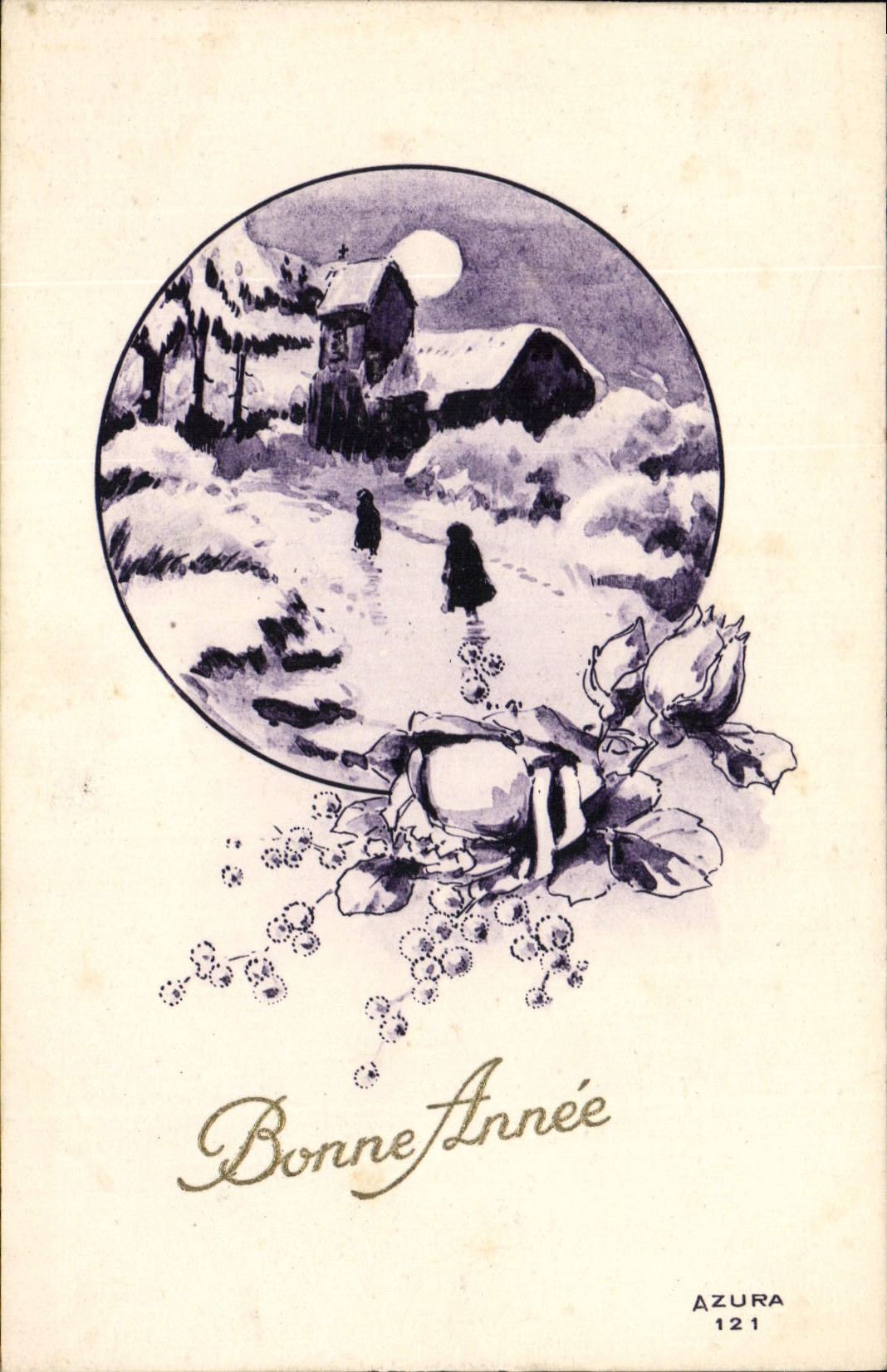 CPA Bonne Annee 