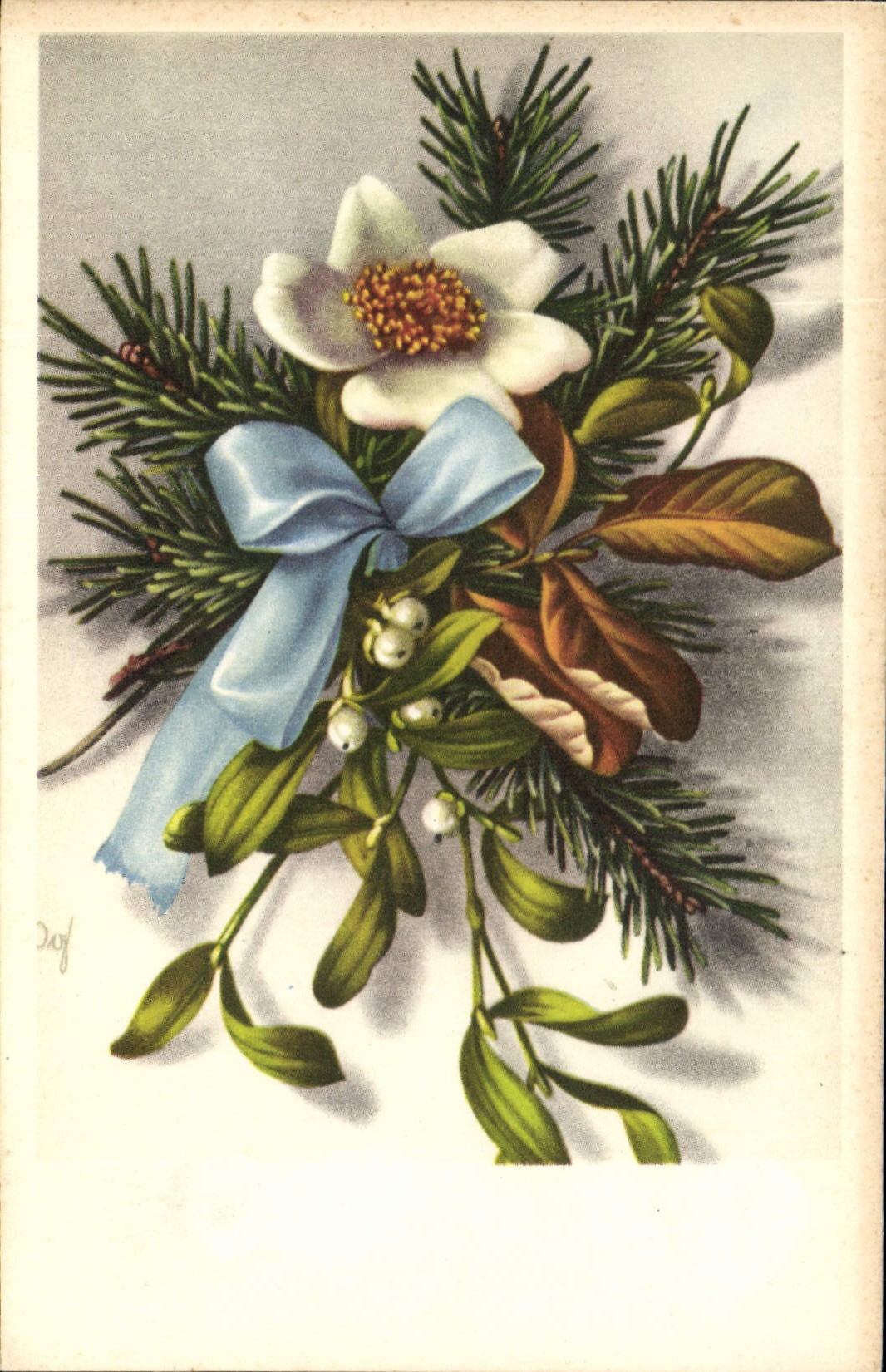 CPA Fantaisie Fleurs