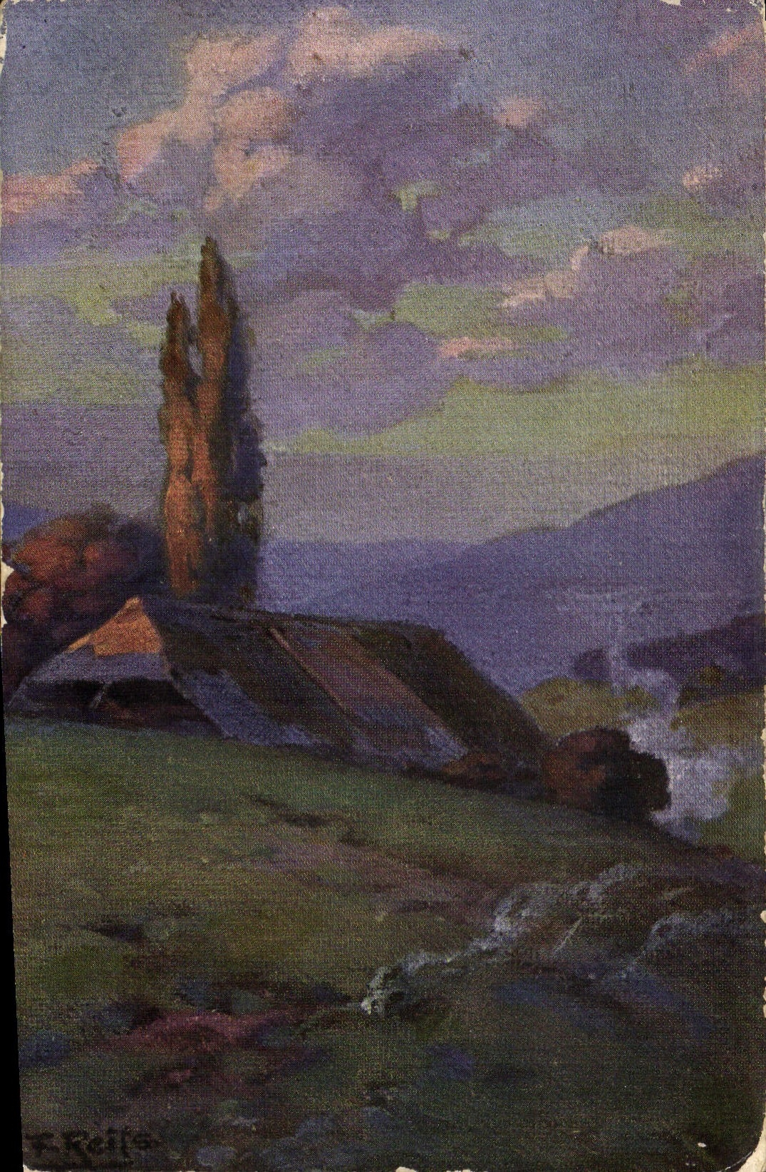 CPA Fr. Reiss Sommer im Schwrzwald 