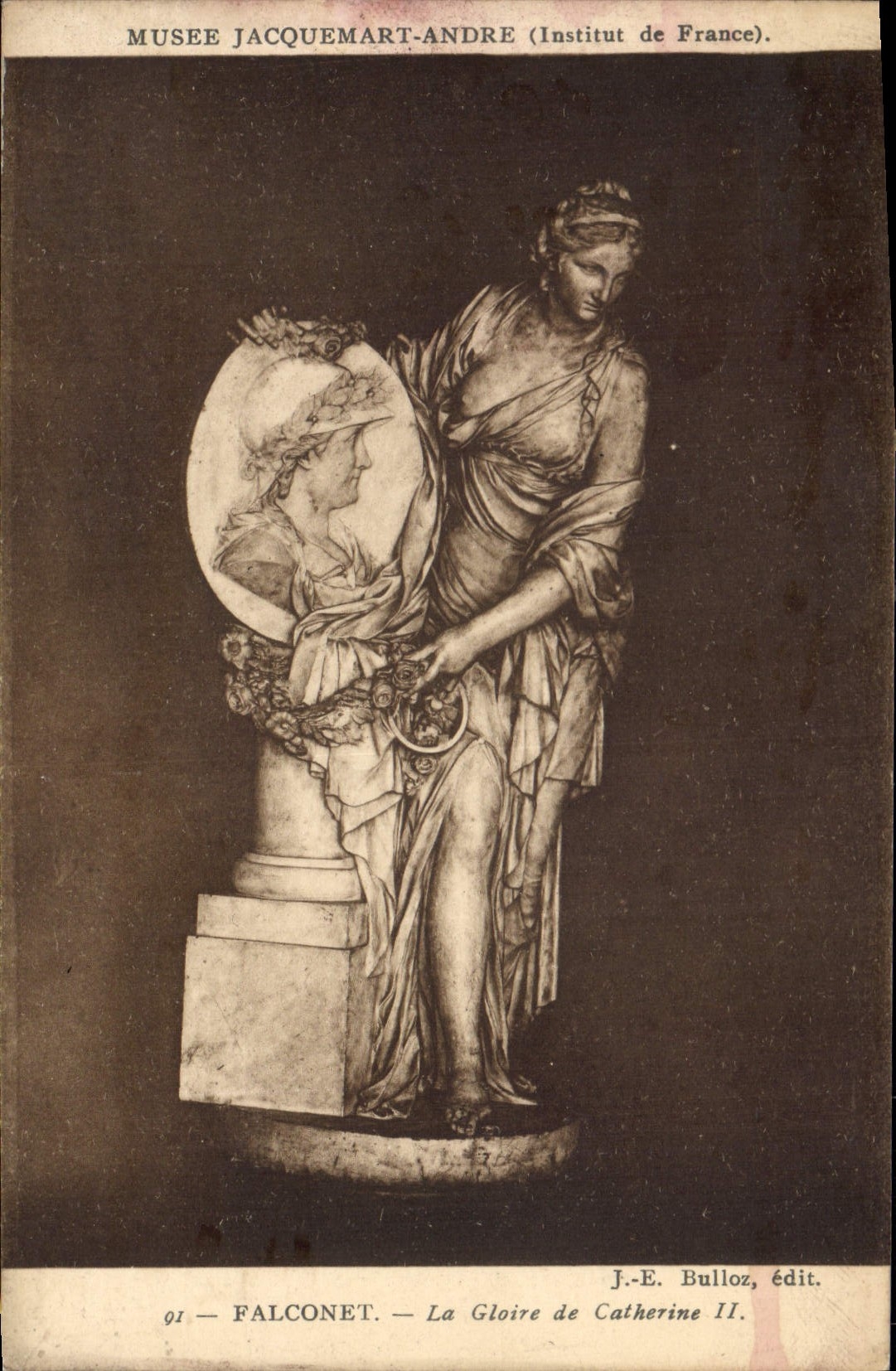 CPA Falconet La Gloire de Catherine II 