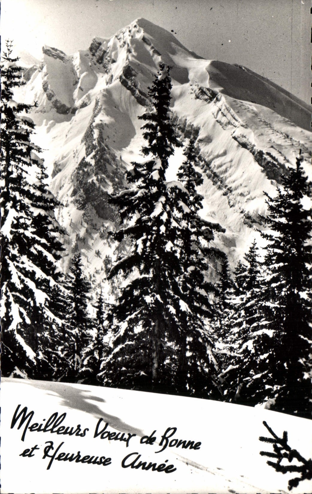 CPA De Savoie aux neiges accueillantes Meilleurs Voeux 
