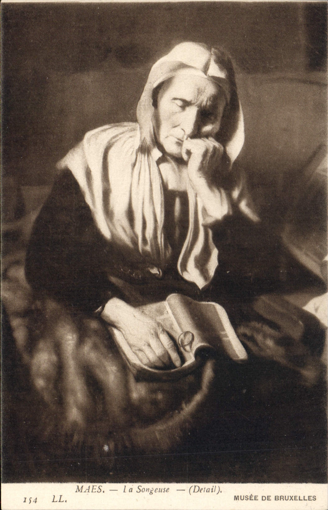 CPA Maes La Songeuse Musee de Bruxelles 