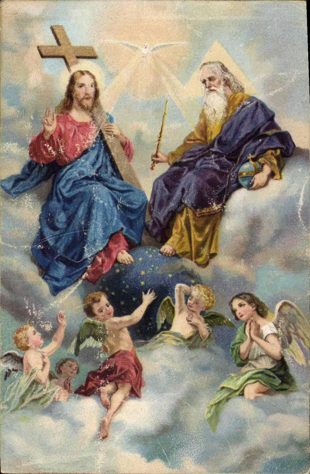 CPA Heilige Dreifaltigkeit La Sainte Trinite 