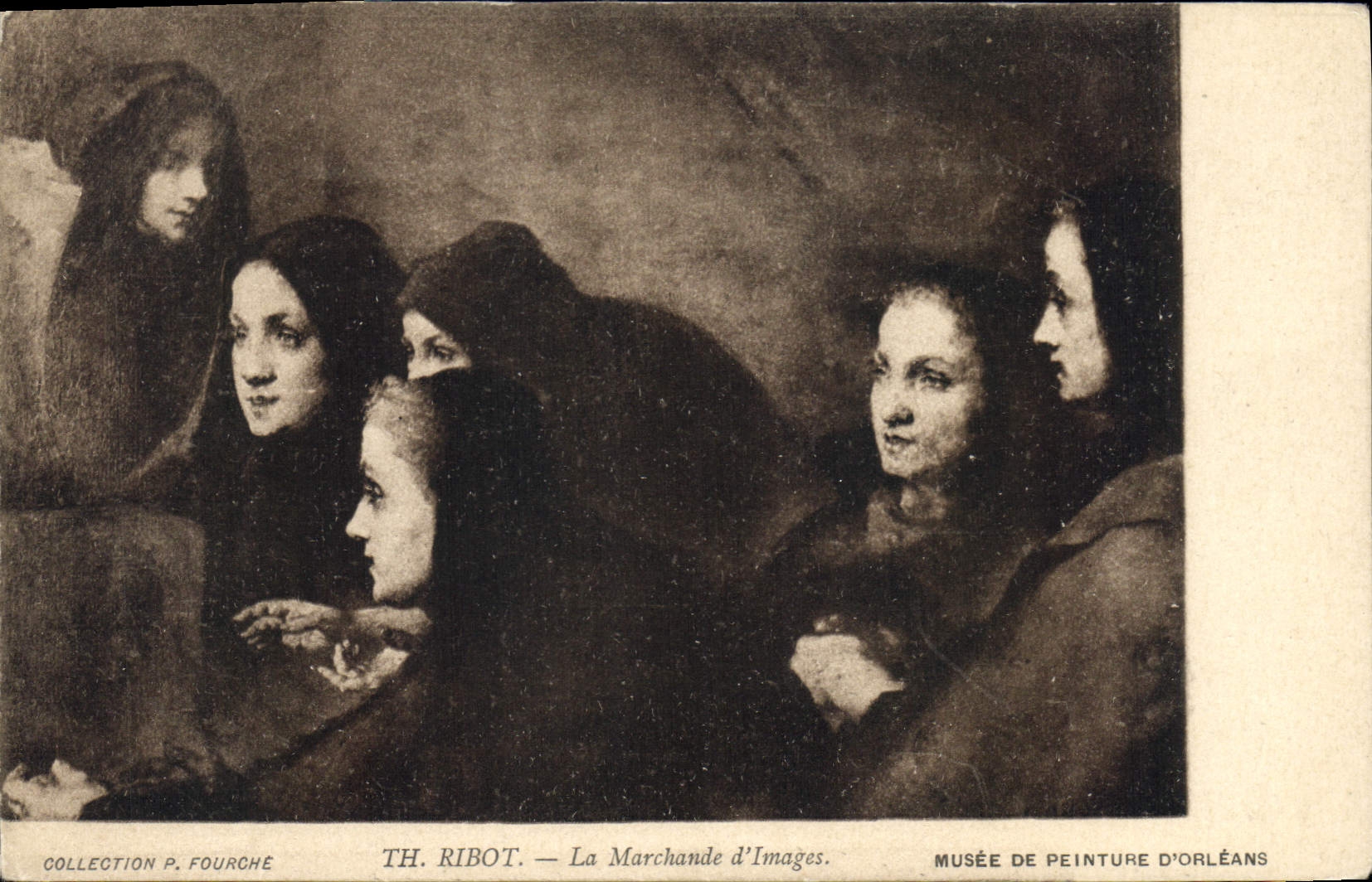 CPA Th Ribot La Marchande d'Images Musee de Peinture d'Orleans 