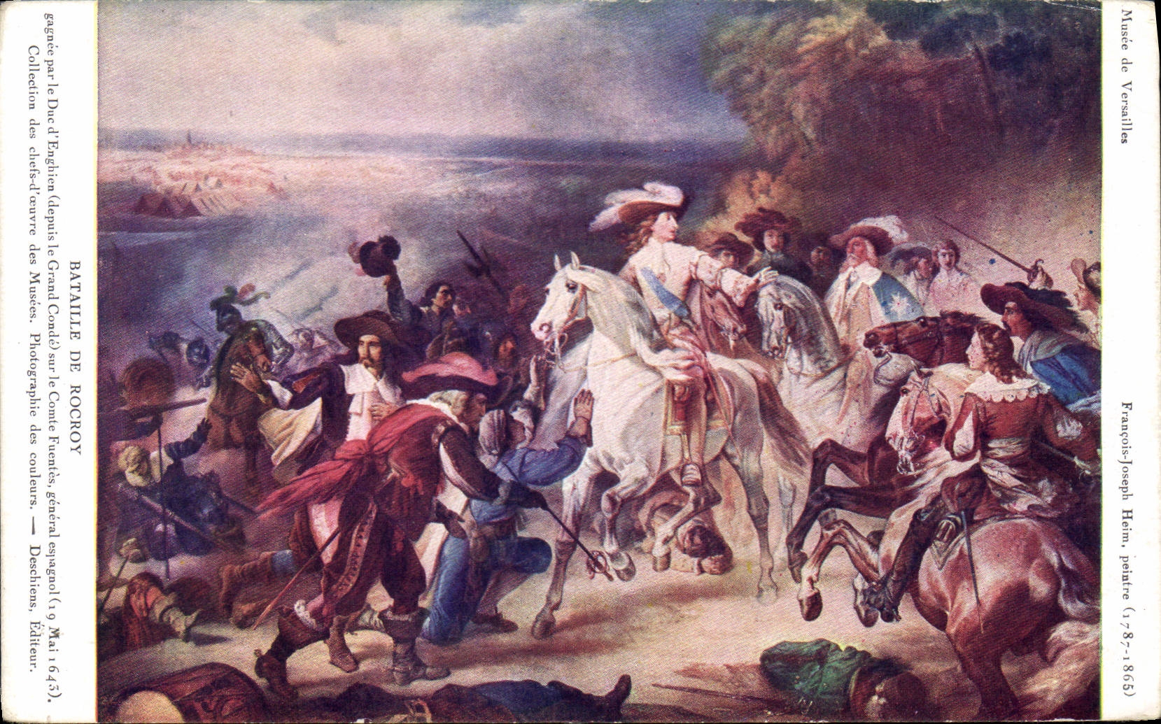 CPA Bataille de Rocroy 