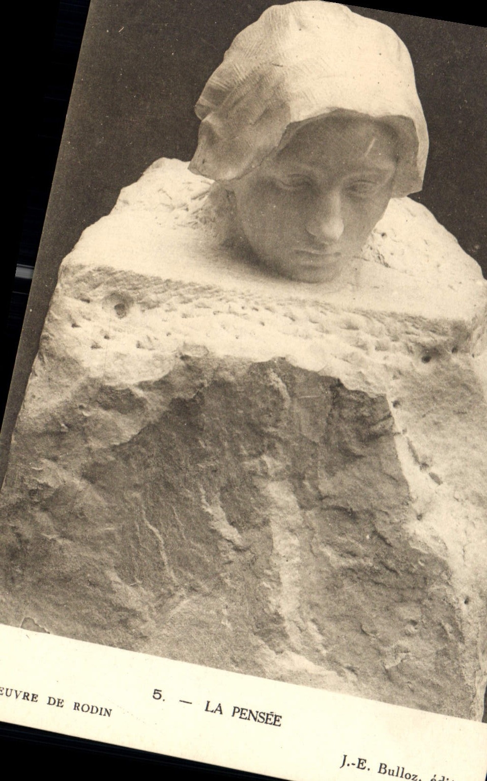 CPA La Pensee L'Ceuvre de Rodin 