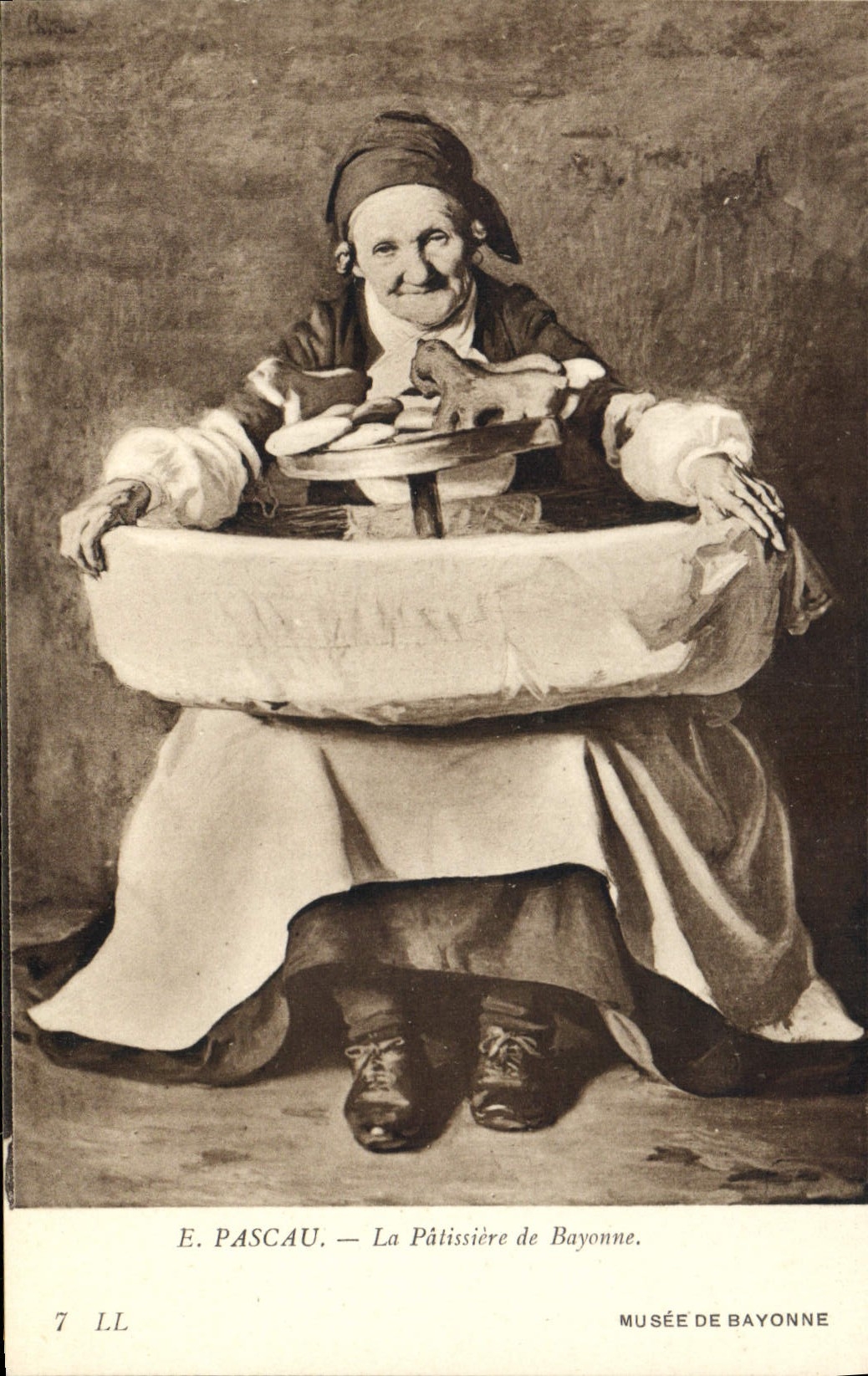 CPA E Pascau La Palissiere de Bayonne Musee de Bayonne 