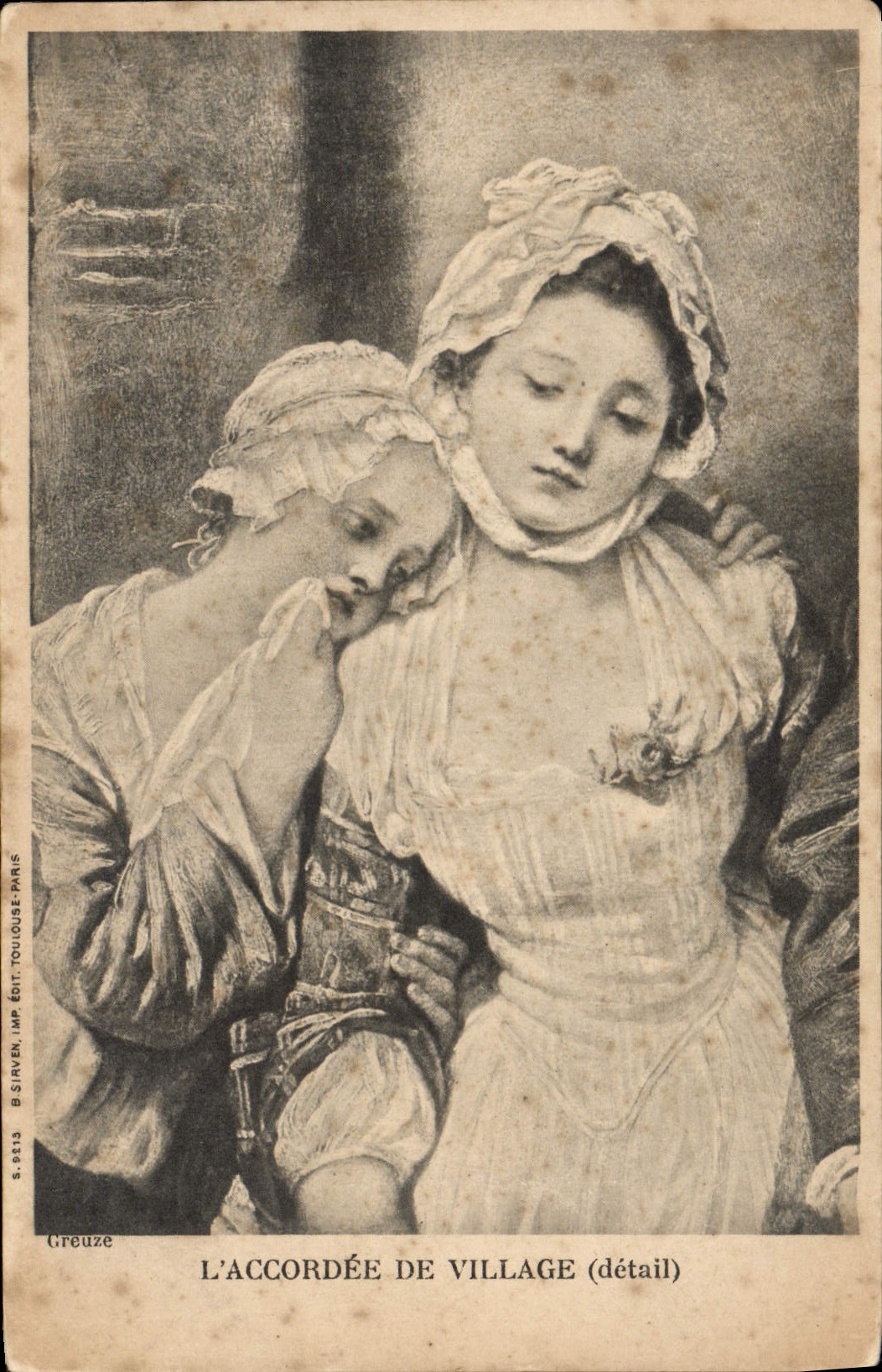 CPA L'Accordee de Village 