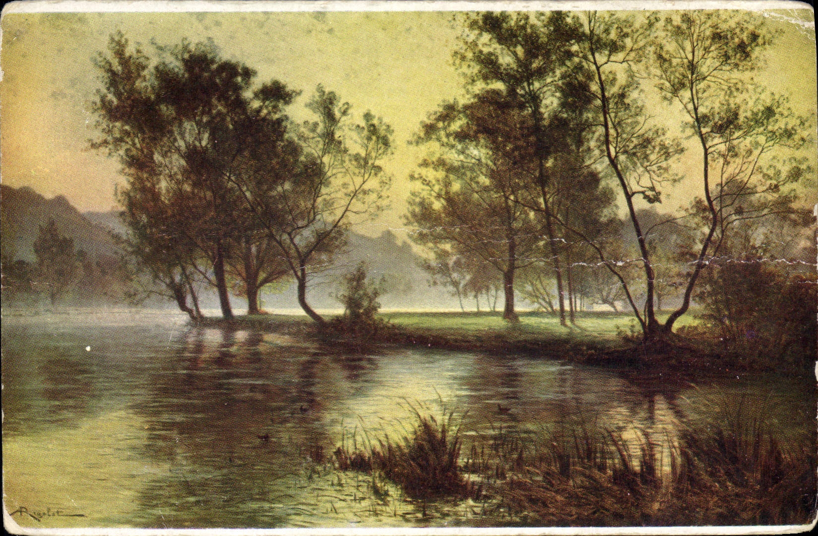 CPA Salon de Paris Societe des Artistes Francais Albert Rigolot 