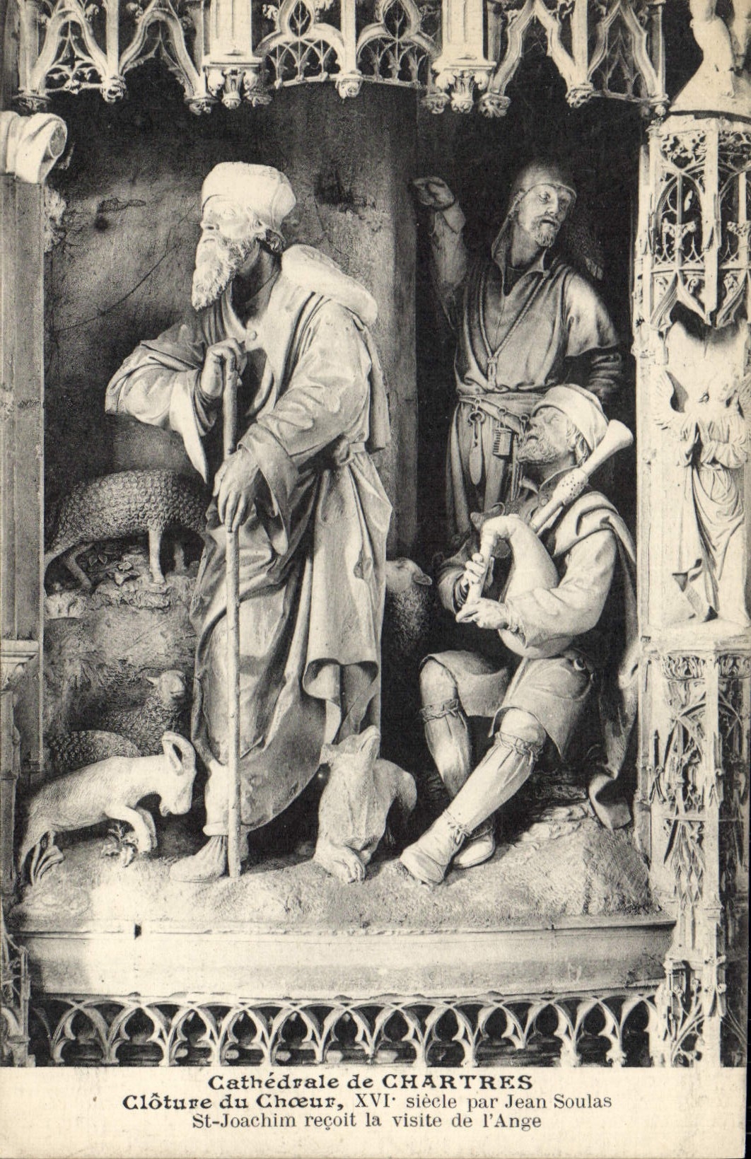 CPA Cathedrale de Chartres Cloture du Choeur 