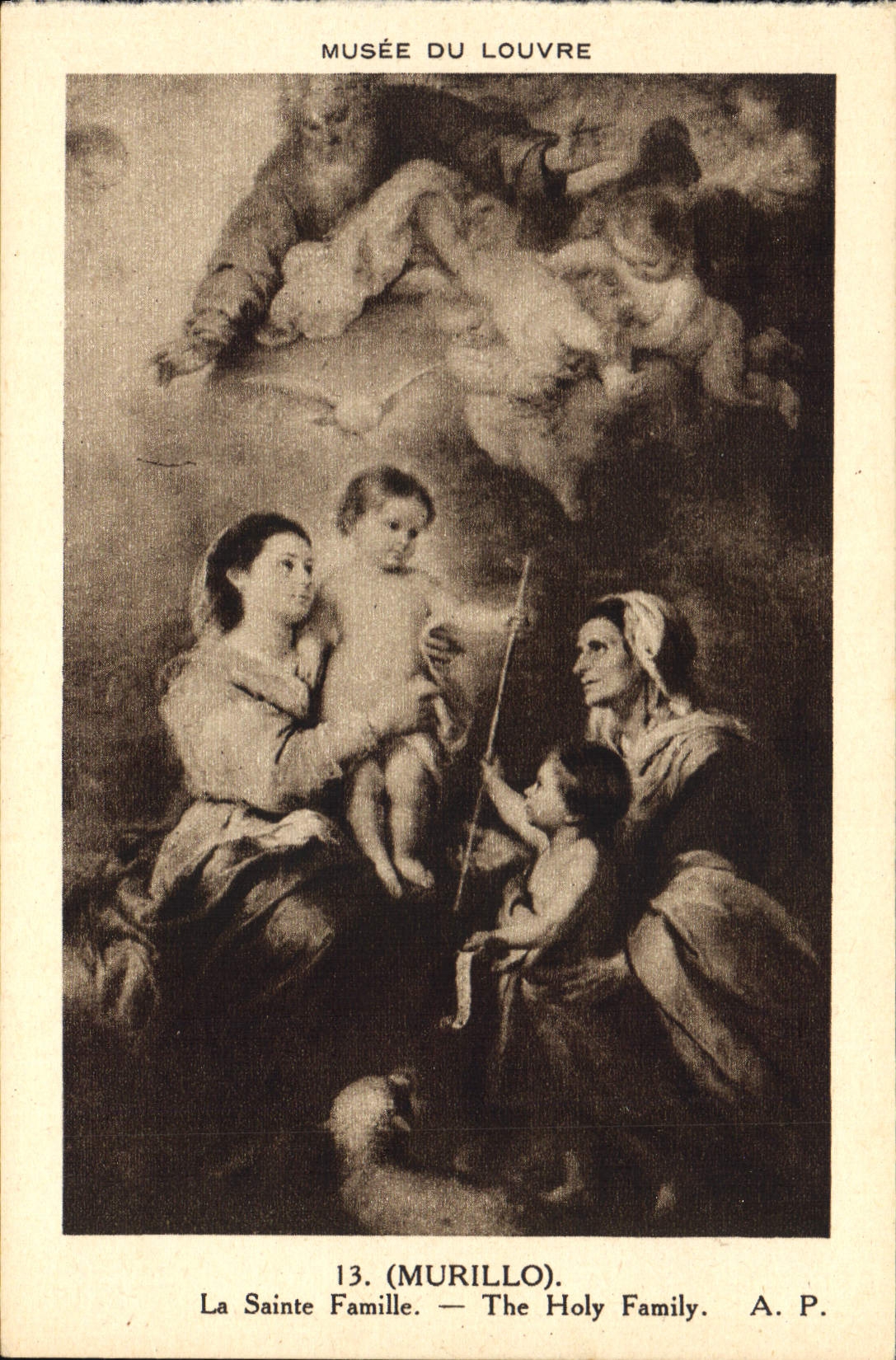 CPA Murillo La Sainte Famille 