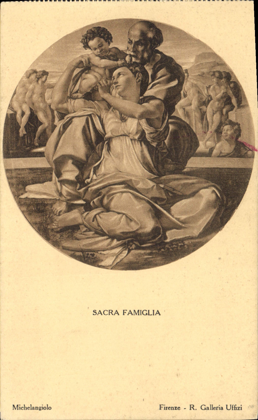 CPA Sacra Famiglia 