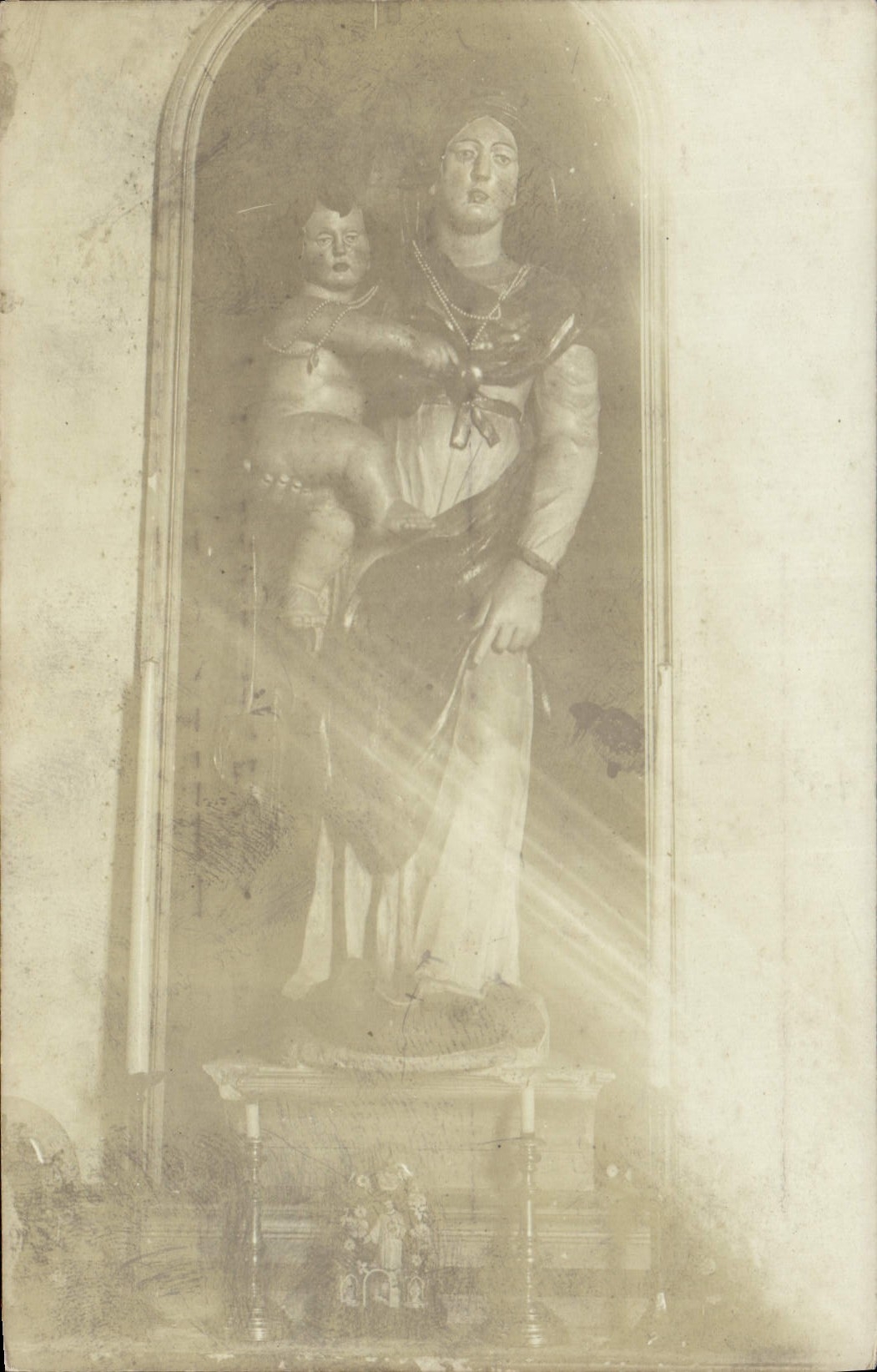 CPA Vierge