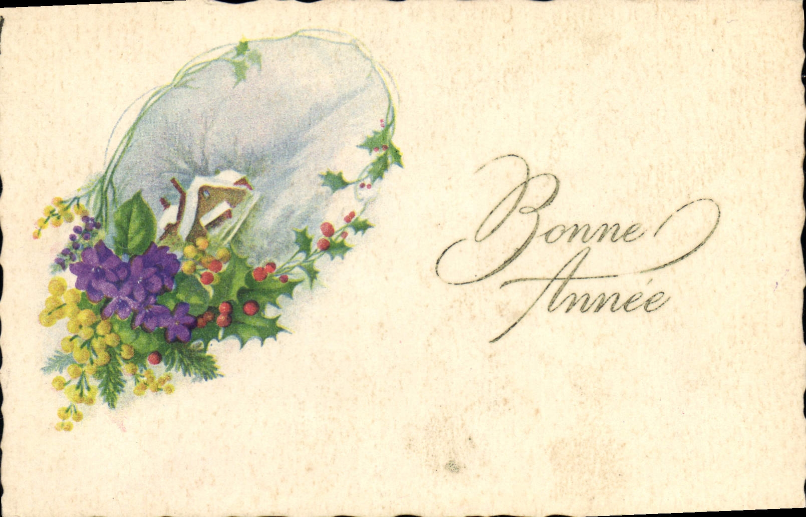 CPA Bonne Annee 