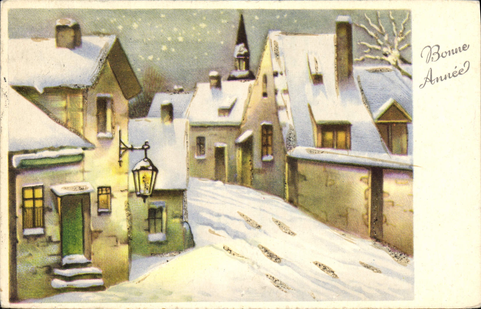 CPA Bonne Annee 