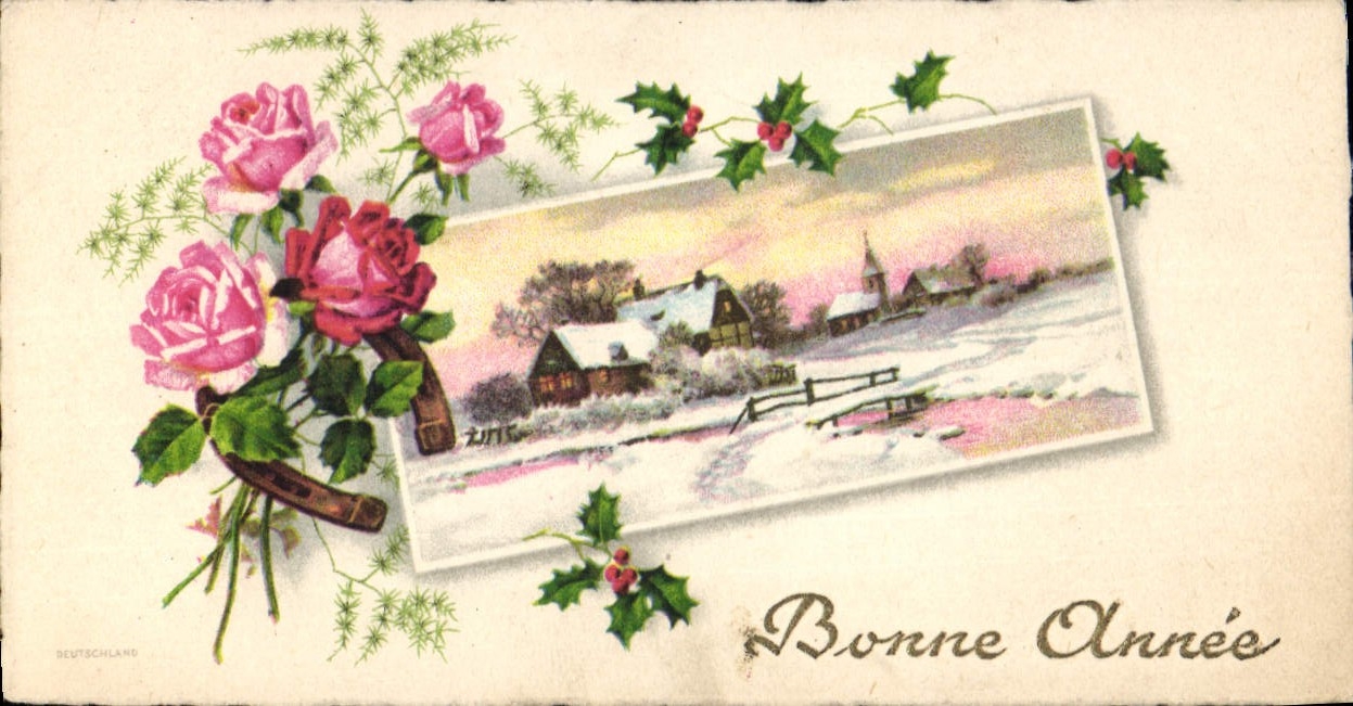CPA Bonne Annee 