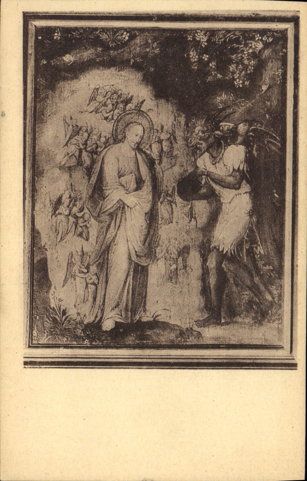 CPA Eglise Saint Louis en l'Isle La Tentation 