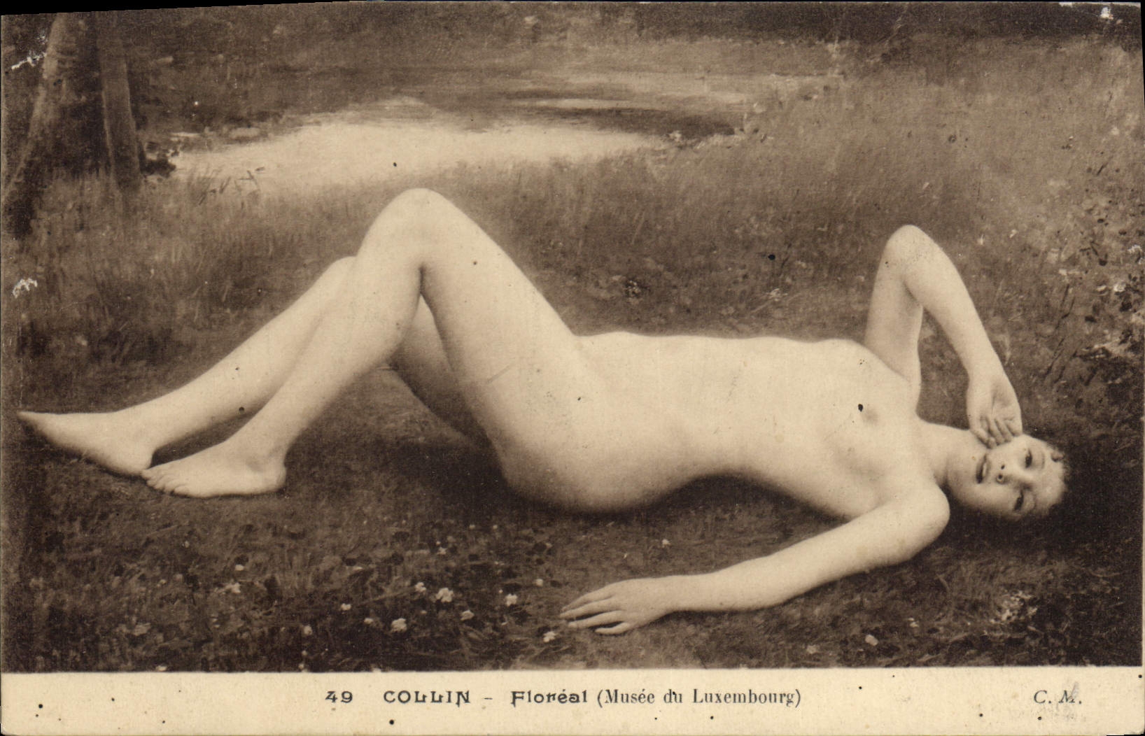 CPA Collin Floreal Musee du Luxembourg 
