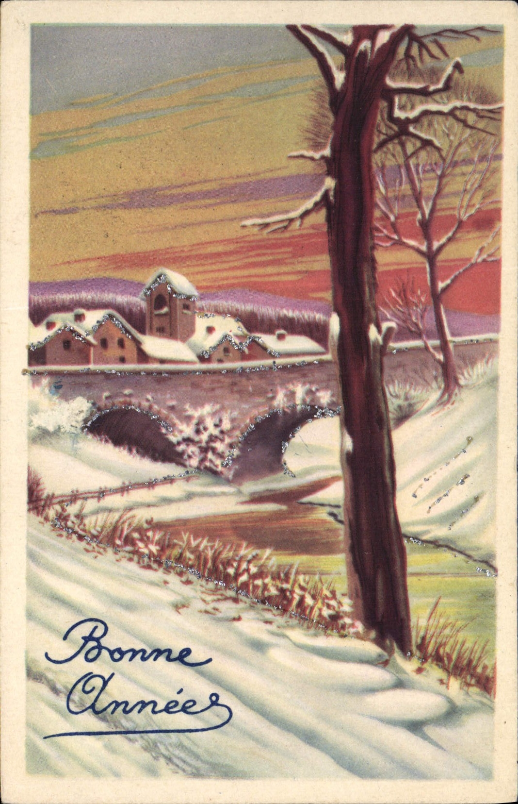 CPA Bonne Annee 