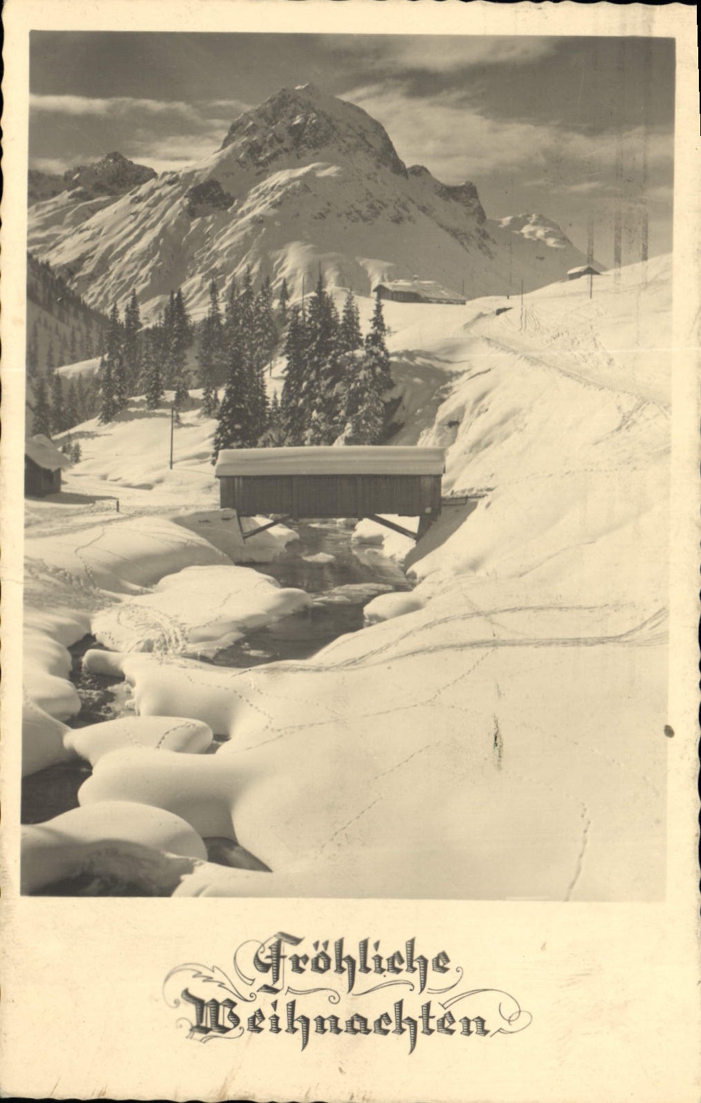 CPA Frohliche Beihnachten 