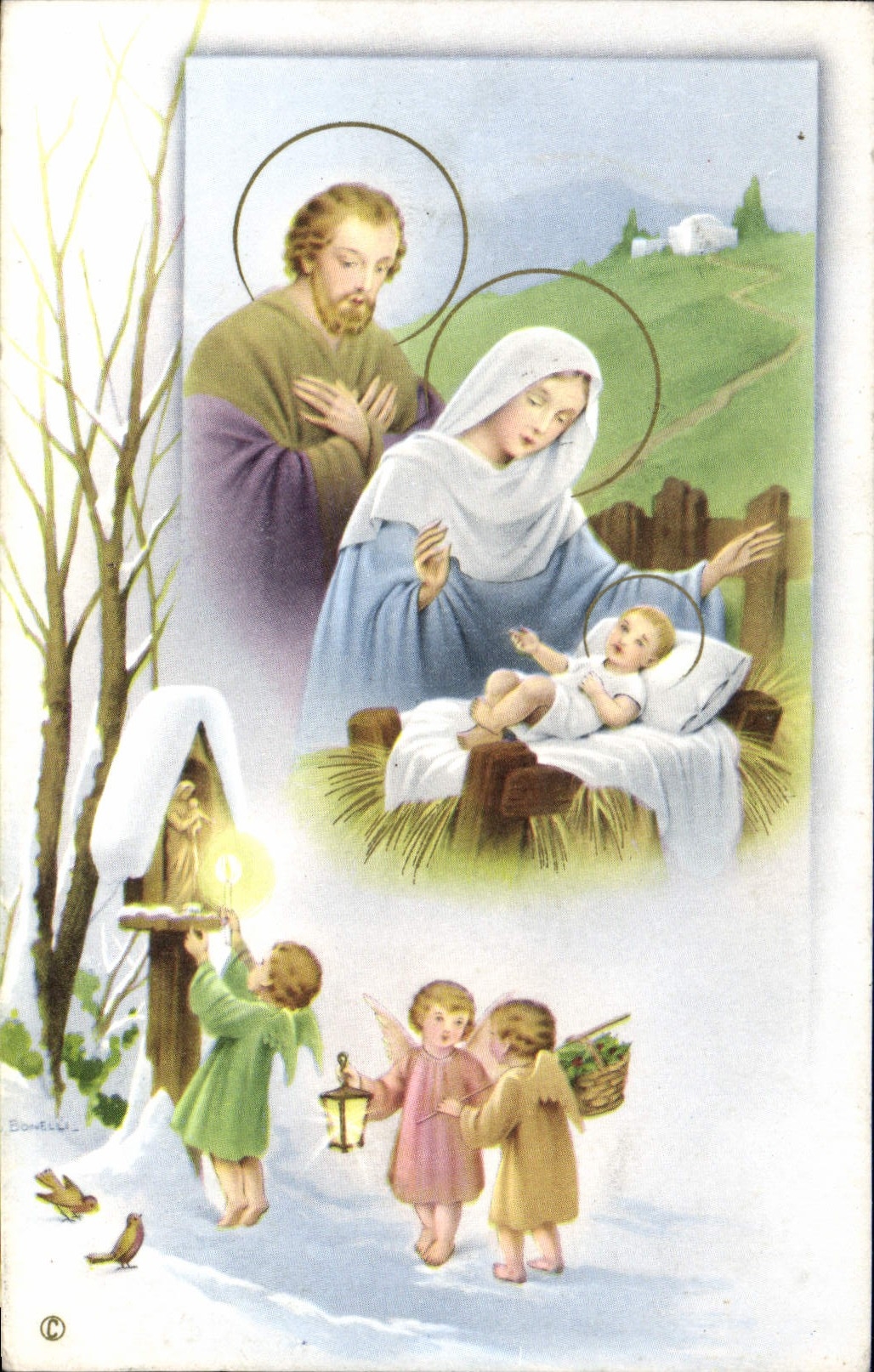 CPA Vierge