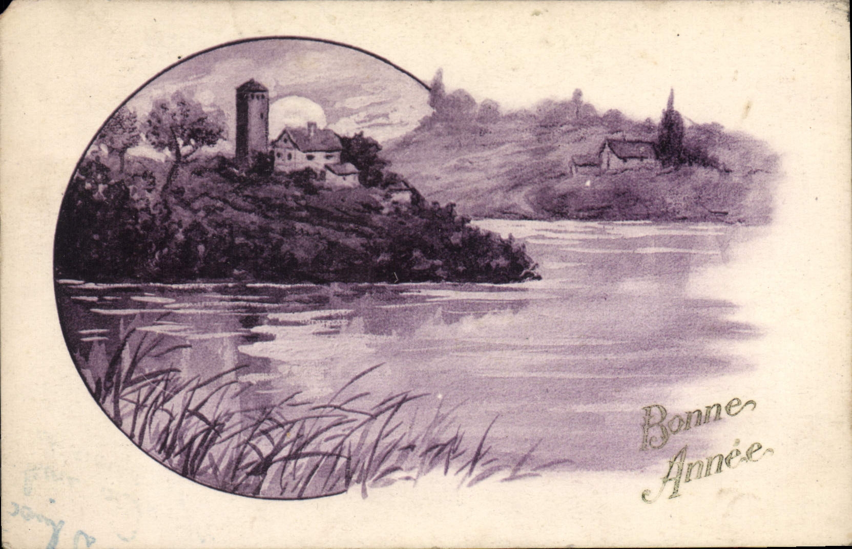 CPA Bonne Annee 