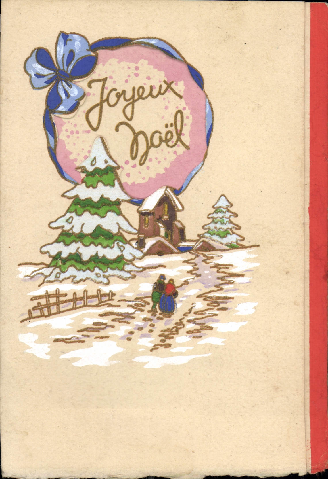 CPA Joyeux Noel 