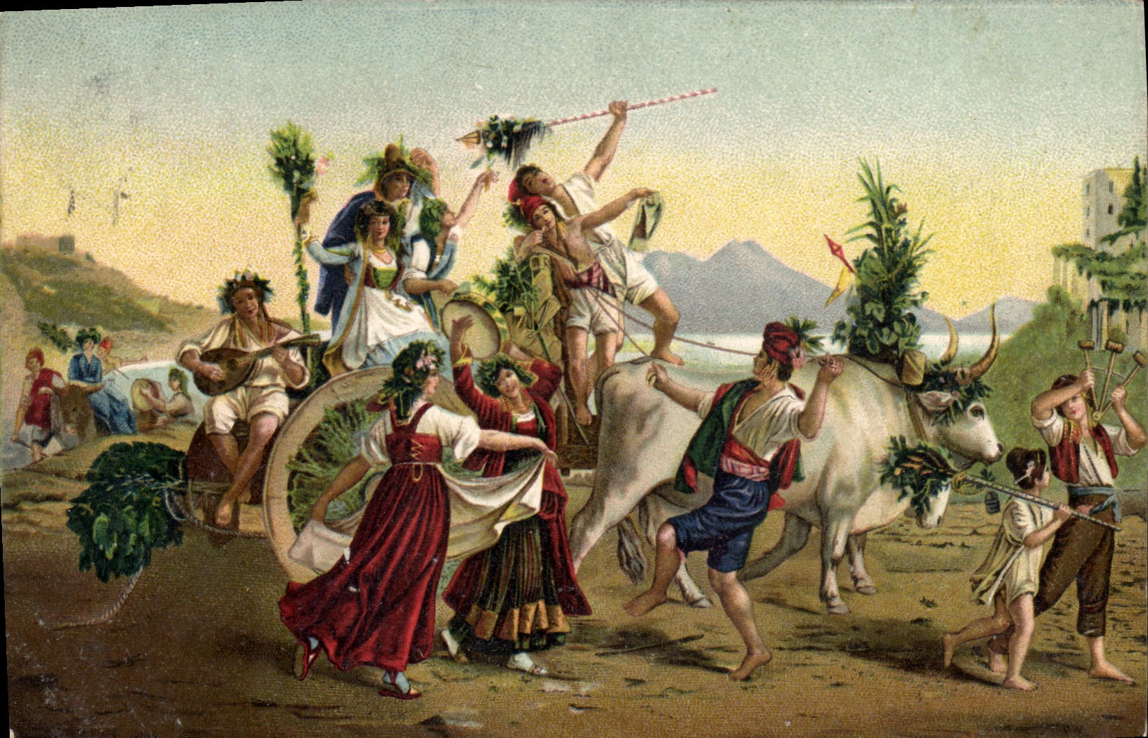 CPA Madonne de l'arc 